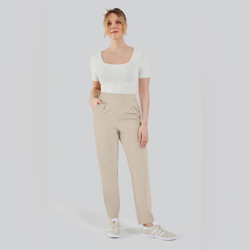 Fig Clothing New With Tags Size L Alviso Pants Stone Beige